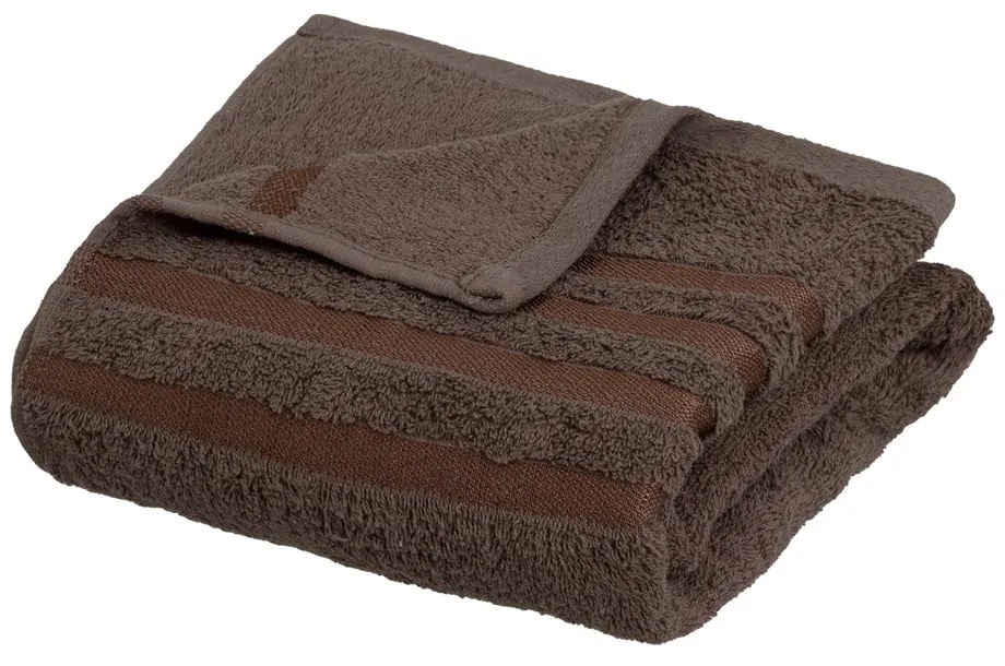 Prosop maro din bumbac din frotir 70x140 cm Simple – Casa Selección