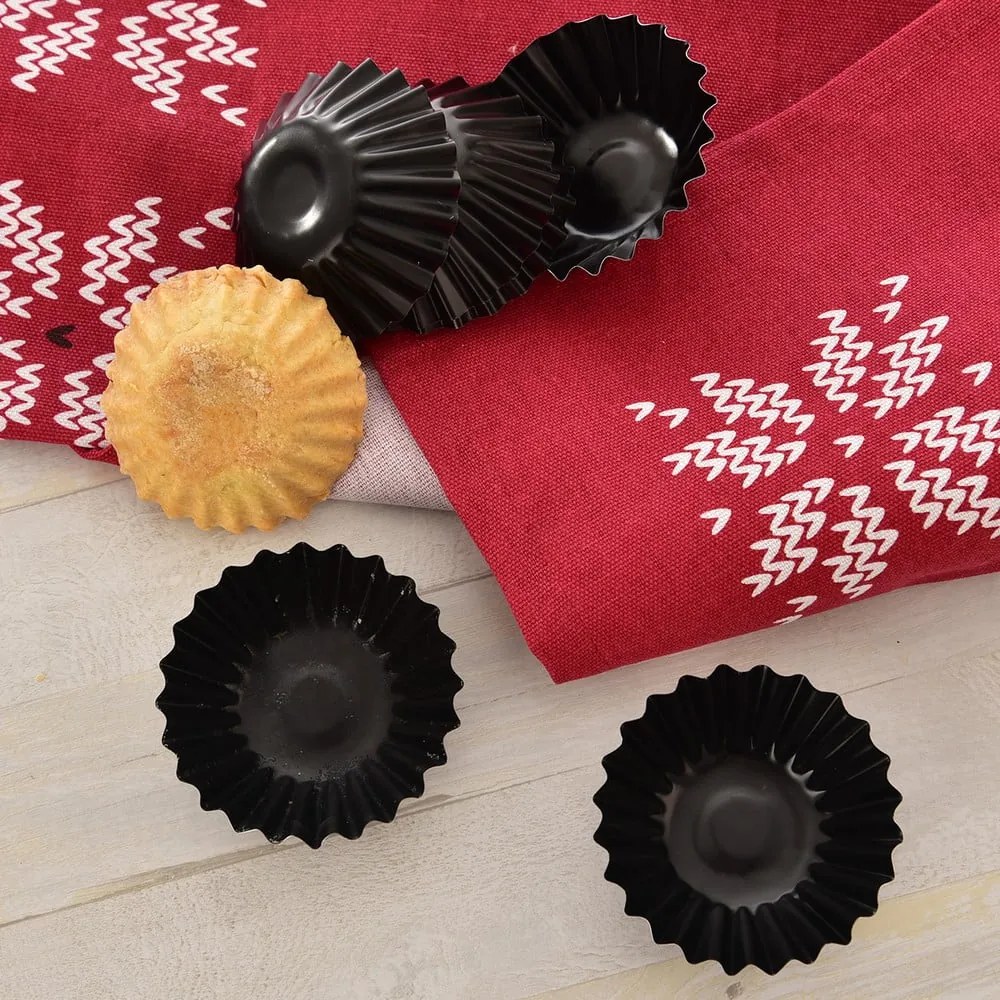 Forme de copt pentru mini-tarte 6 buc. din metal ø 7 cm – Orion