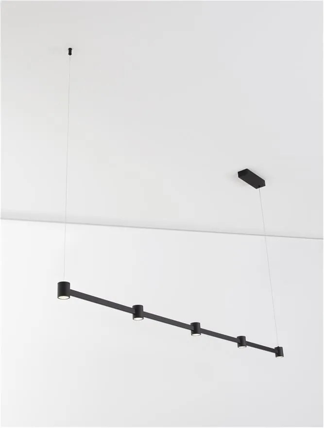 Lustra moderna cu 5 spoturi LED Puize