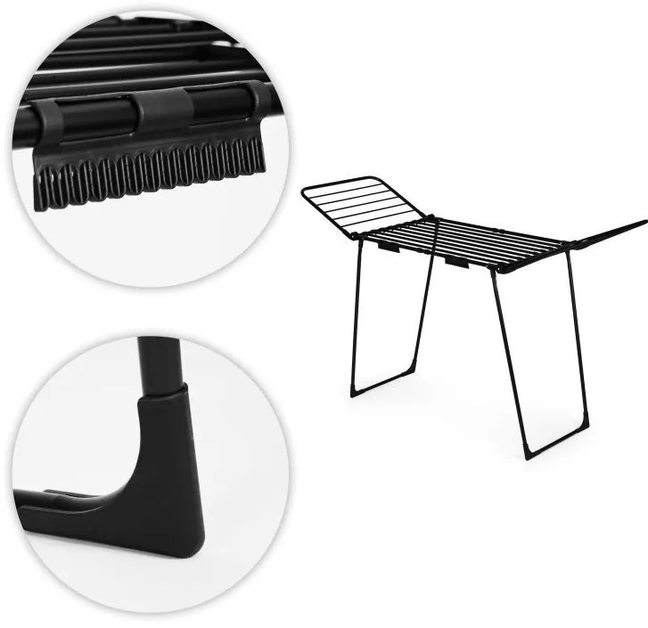 Uscător de rufe extensibil cu suprafață mare de uscare 27 m