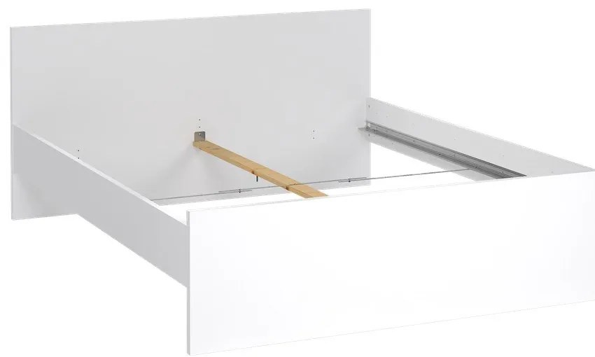 Pat matrimonial alb 160x200 cm Naia – Tvilum