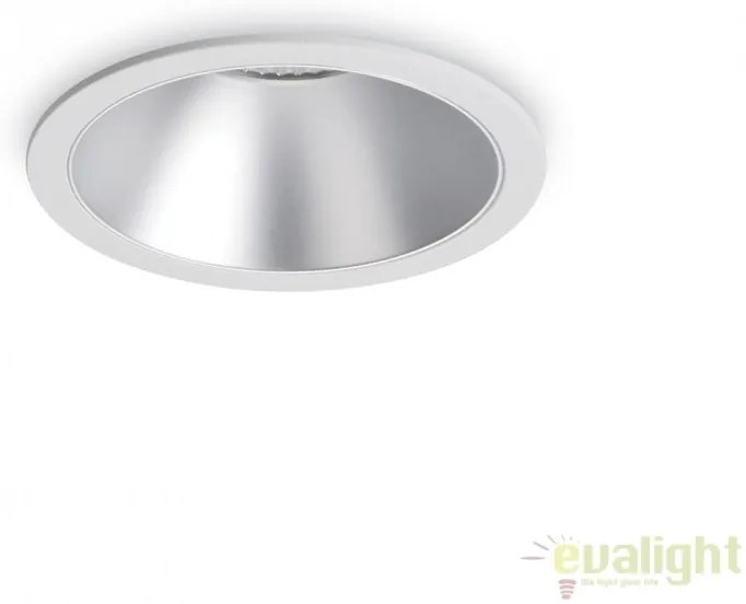 Spot LED incastrabil design modern GAME FI1 ROUND alb / argintiu 192284