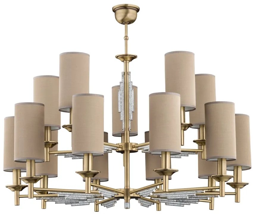 Candelabru 15 brate realizat manual Fellino