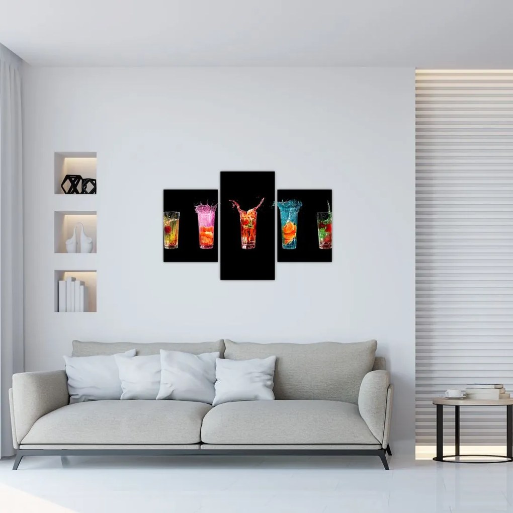 Tablou cu băuturi (90x60 cm)