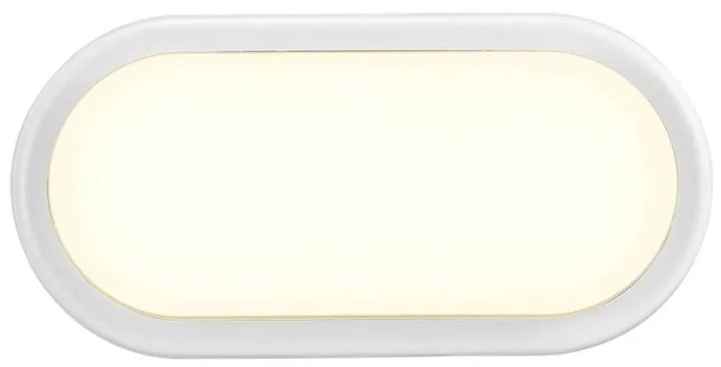 Aplica LED de perete sau tavan cu protectie IP54 Cuba Energy Oval 2019181001 NL