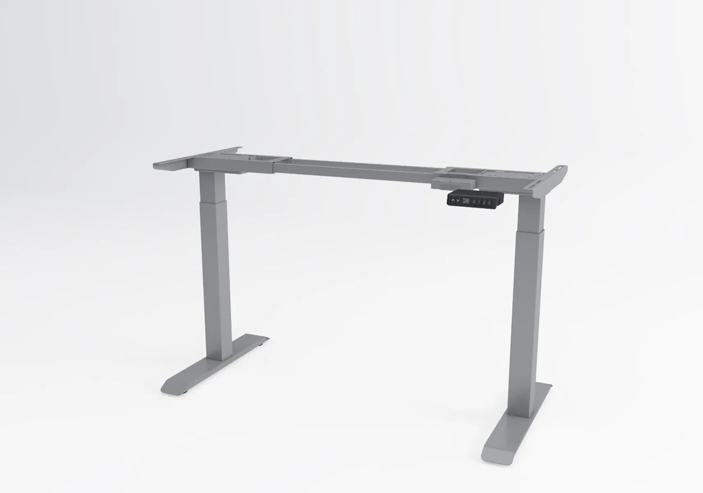 Cadru birou reglabil electric Viva Little, dual motor, 120 kg - Negru