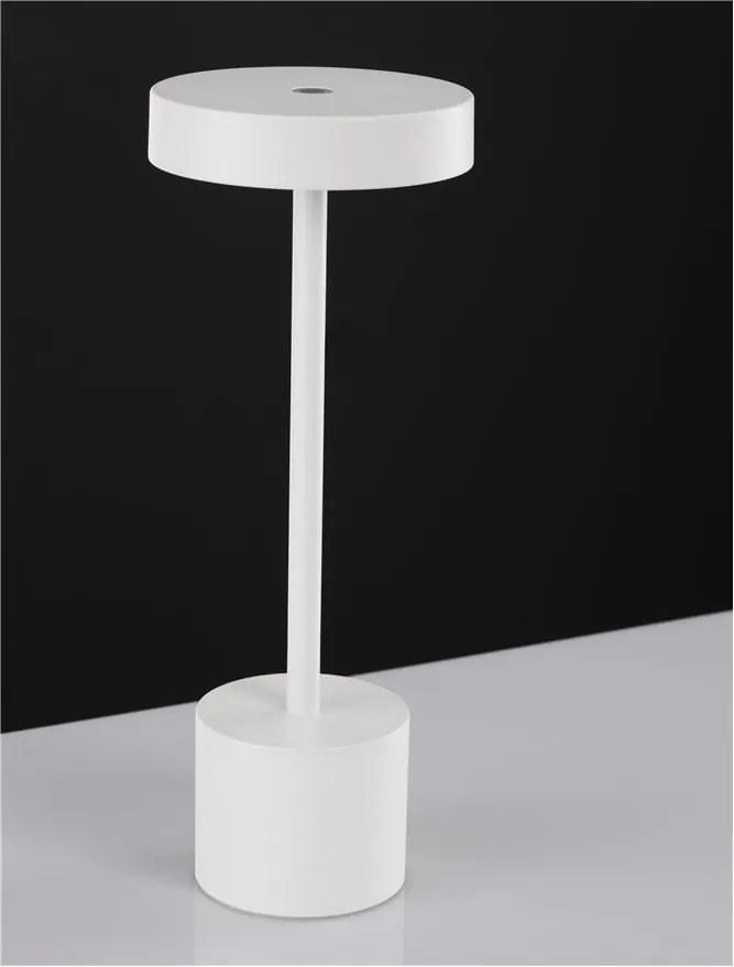 Lampa portabila LED exterior design modern IP54 Fumo alb