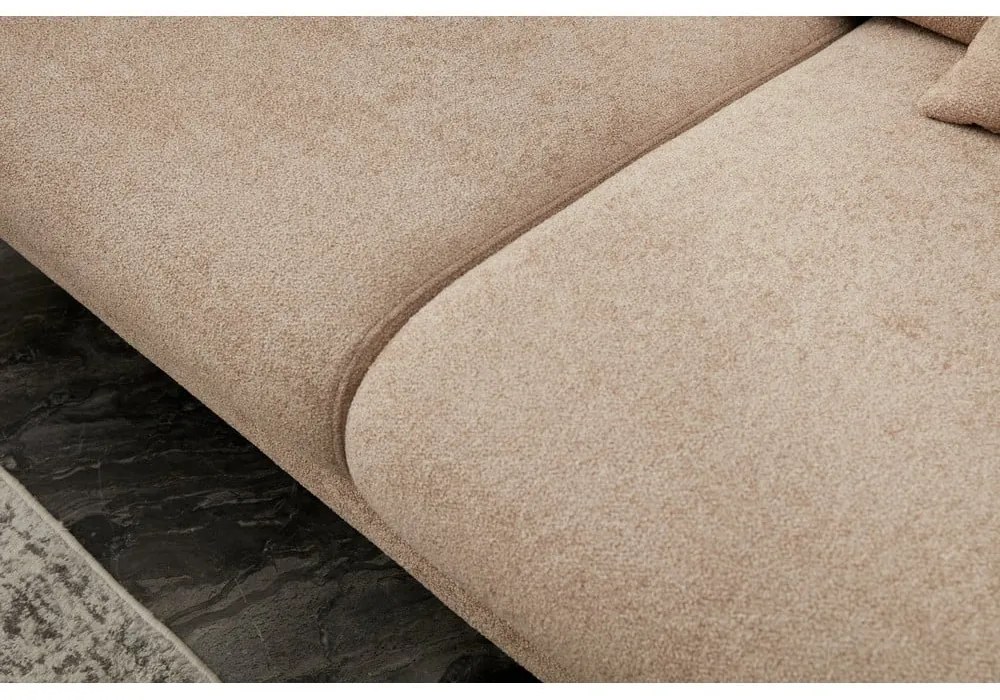 Canapea bej extensibilă 210 cm Simena – Balcab Home