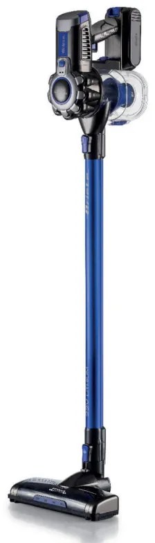 Aspirator vertical Ariete SCOPA 2722/00, 120W, 1 L, 2 viteze, Perie motorizata cu LED, Indicator baterie, Albastru
