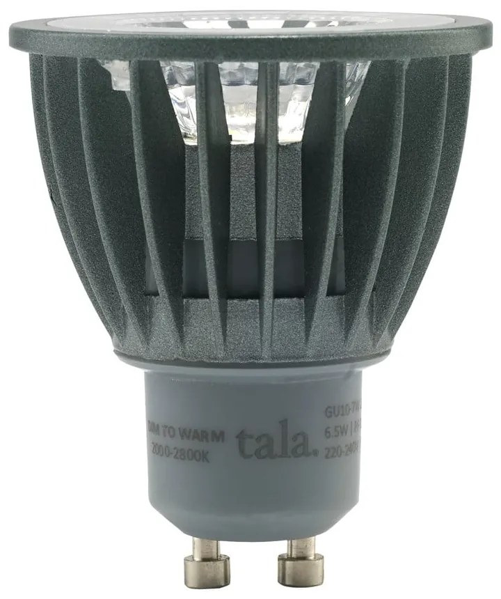 Bec LED GU10, cu lumină caldă 6,5 W – tala