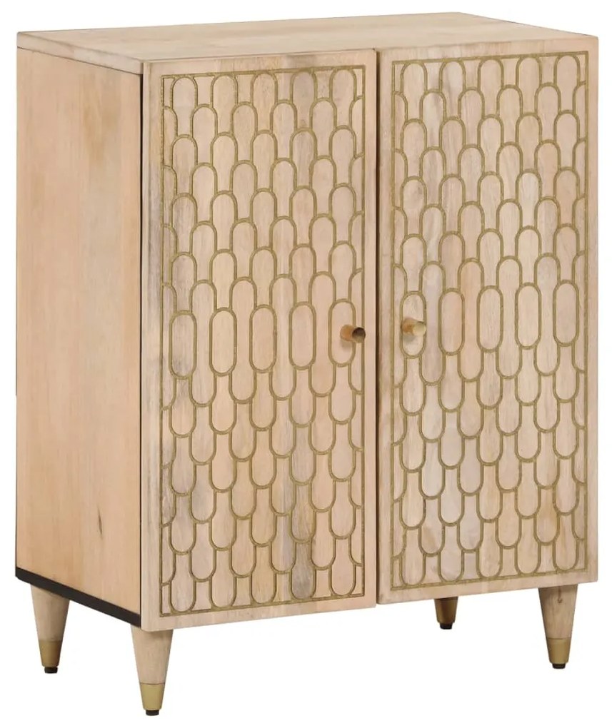 vidaXL Dulap lateral, 60x33x75 cm, lemn masiv de mango
