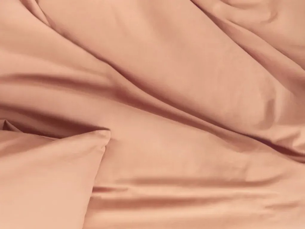 Lenjerie de pat din bumbac CALMORA roz prafuită Dimensiune lenjerie de pat: 2 ks 70 x 90 cm | 160 x 200 cm