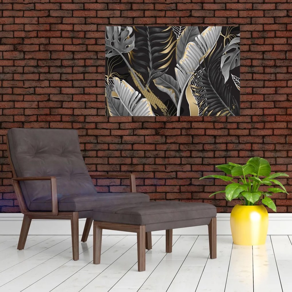 Tablou - Jungla de aur (90x60 cm)