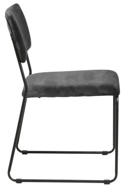 Scaun de sufragerie COLE 1 buc. gri închis