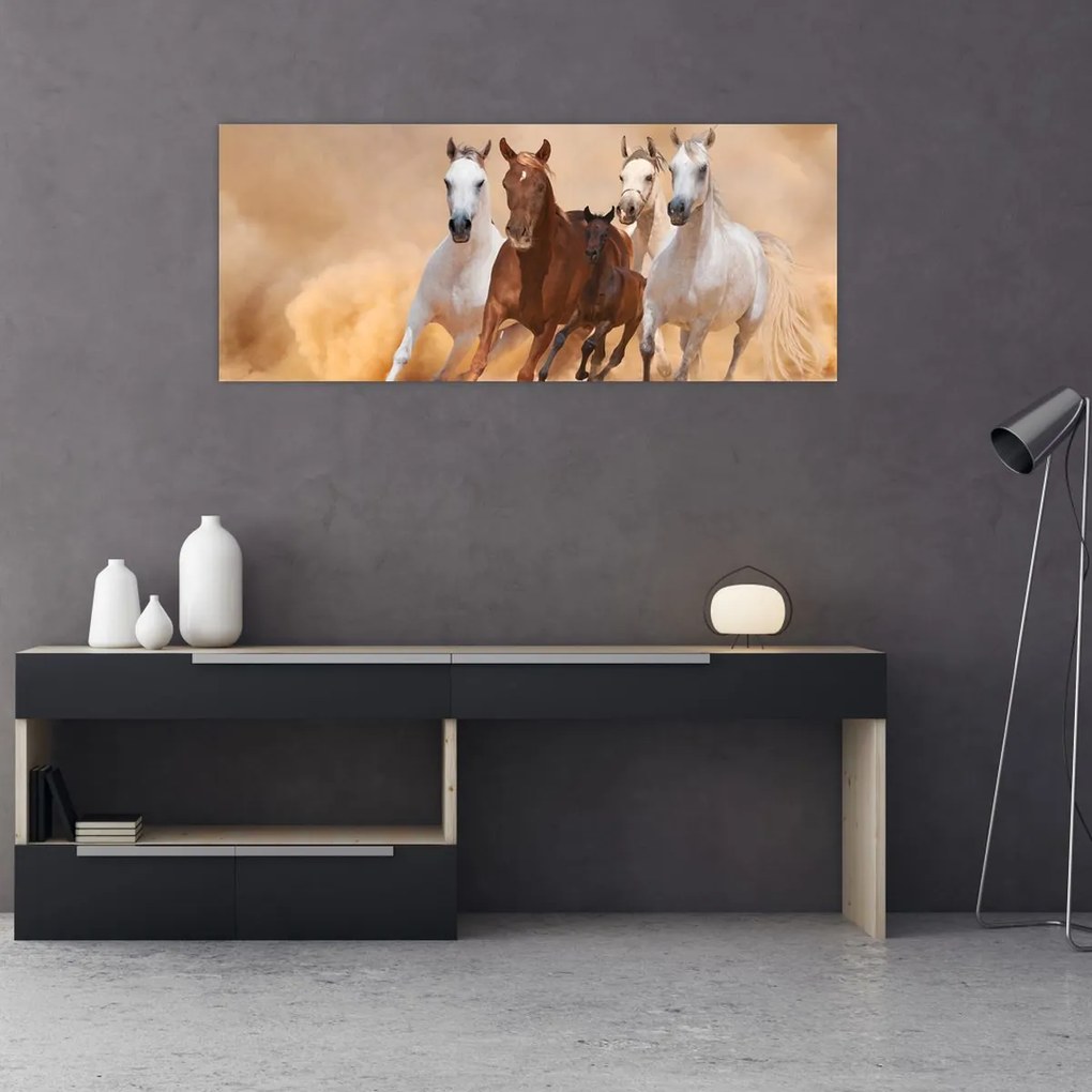 Tablou - Herghelie de cai (120x50 cm)