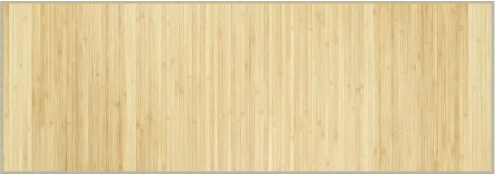 vidaXL Covor dreptunghiular, natural deschis, 70x200 cm, bambus
