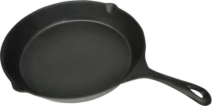 vidaXL Tigaie din fontă rotundă 30 cm