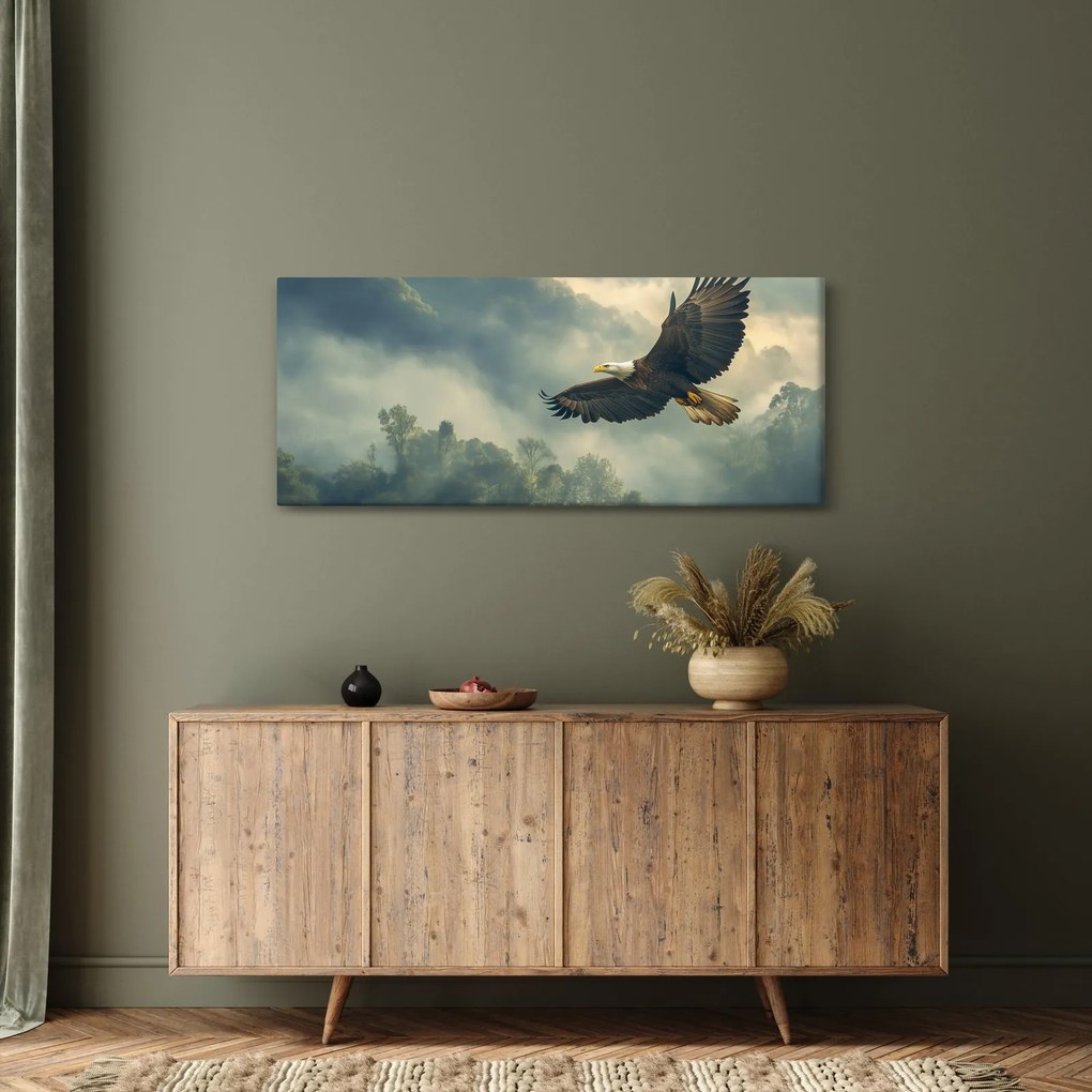 Tablou - Vultur în zbor (120x50 cm)