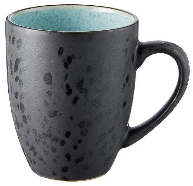 Căni negre/albastru-închis 4 buc. din ceramică 300 ml Gastro Black/Mix – Bitz