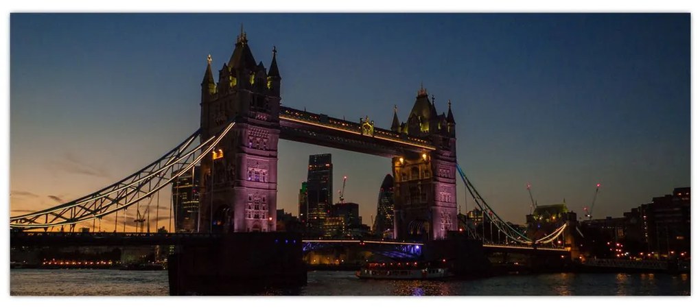 Tablou - Tower bridge (120x50 cm)