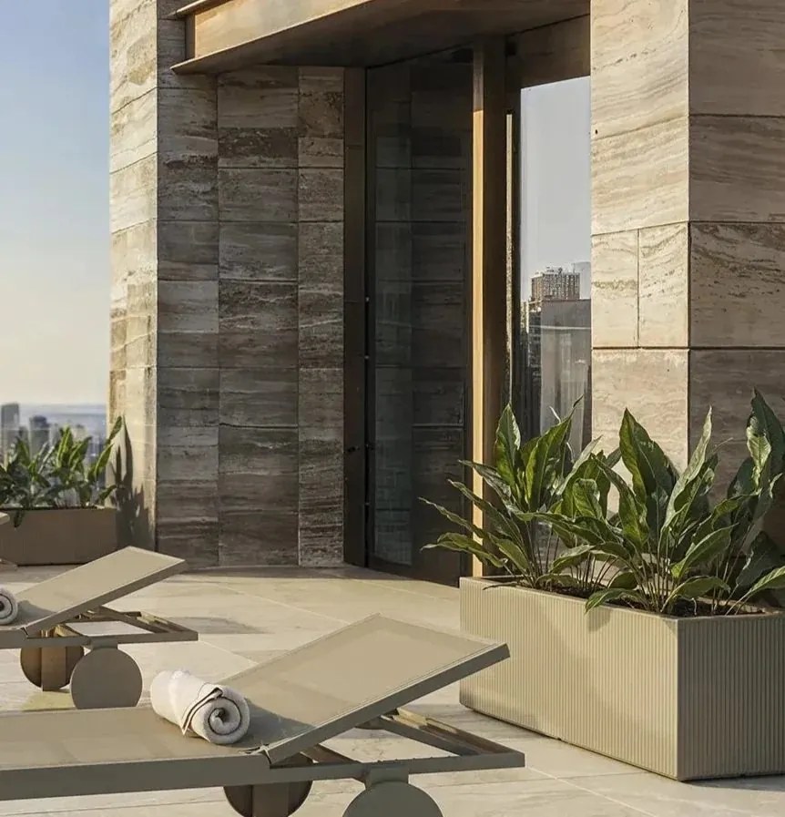 Jardiniera plante design decorativ modern exterior / interior GATSBY 100x40x40cm