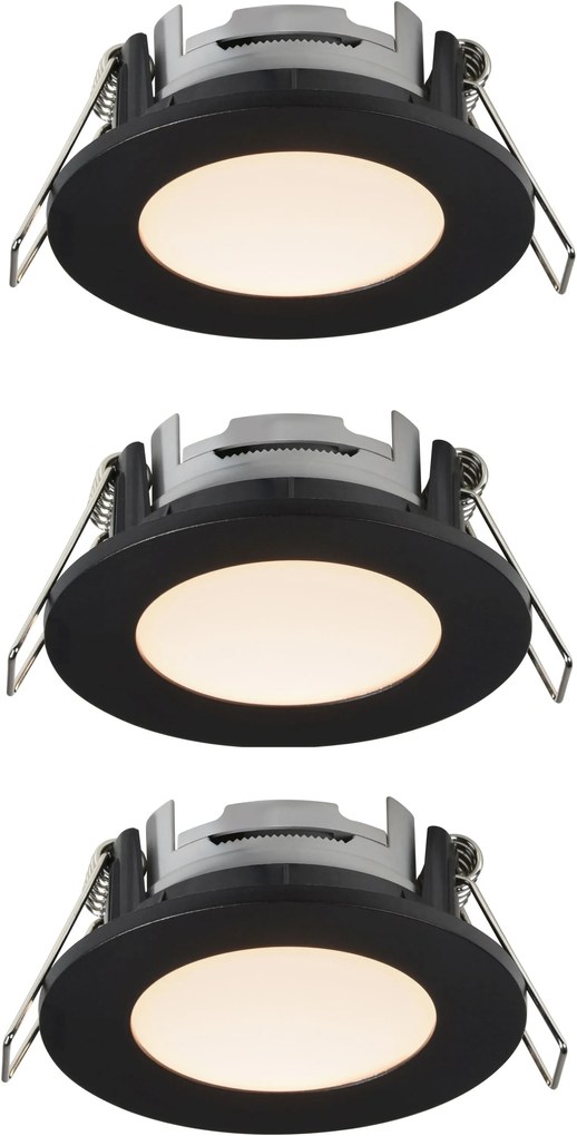 Nordlux Leonis lampă încorporată 3x4.5 W negru 49200103