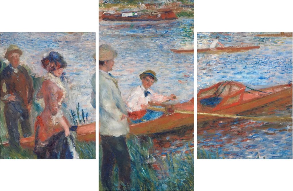 Tablou - Auguste Renoir, Oarsmen at Chatou, reproducere (90x60 cm)
