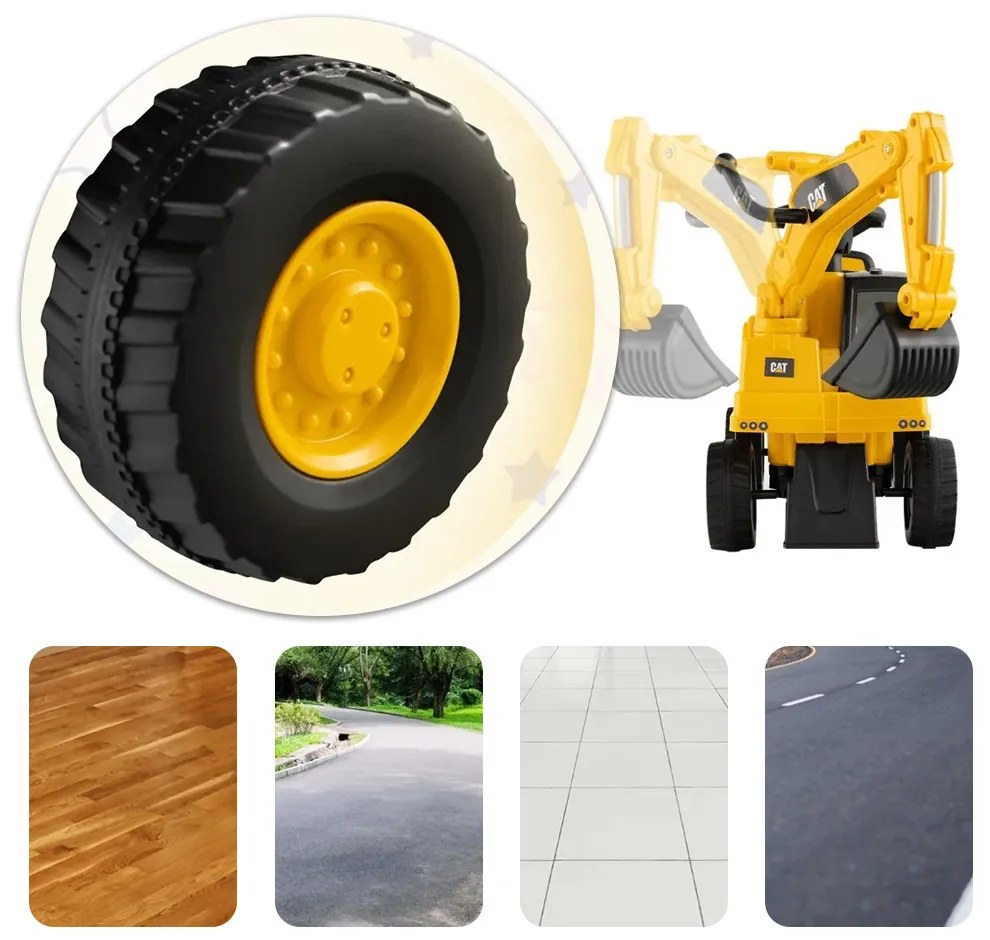 Excavator pentru copii, 1-3 ani