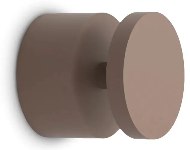 Mini Aplica LED exterior ambientala, Protectie IP65, Toffee ap, Cafeniu