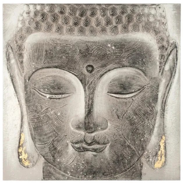 Tablou canvas Bouddha Sign 58x58 cm