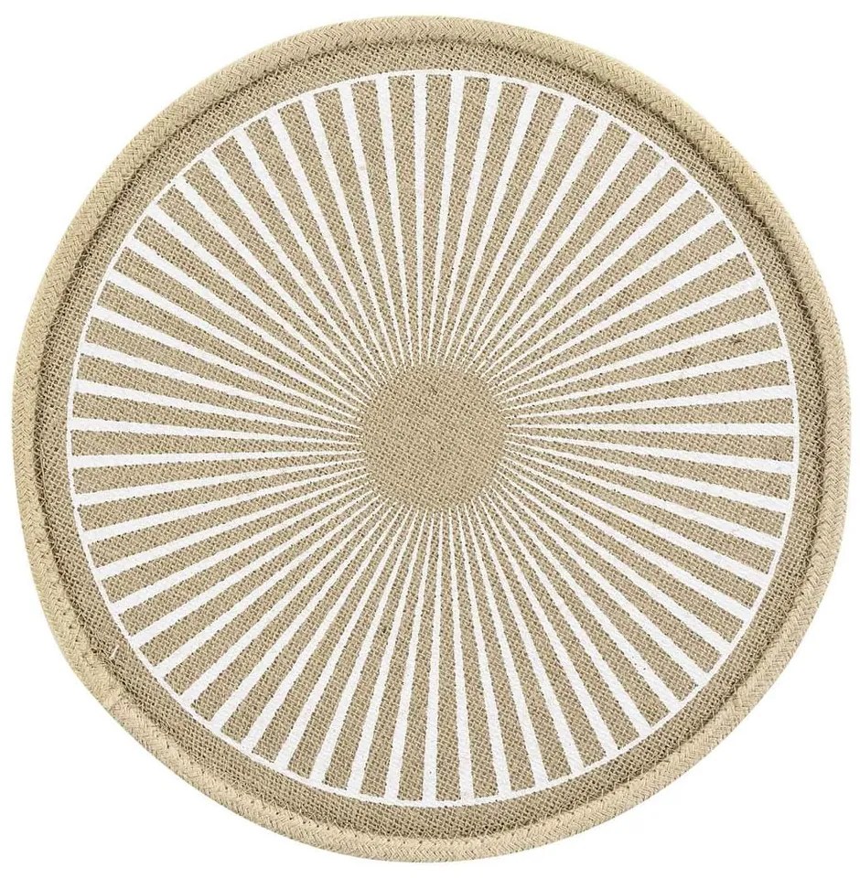 Suport pentru farfurii din iută ø 38 cm Soleimio – douceur d'intérieur