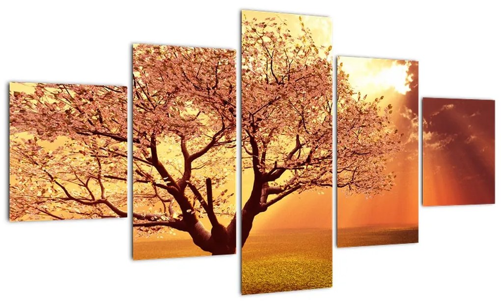 Tablou - copac (125x70cm)