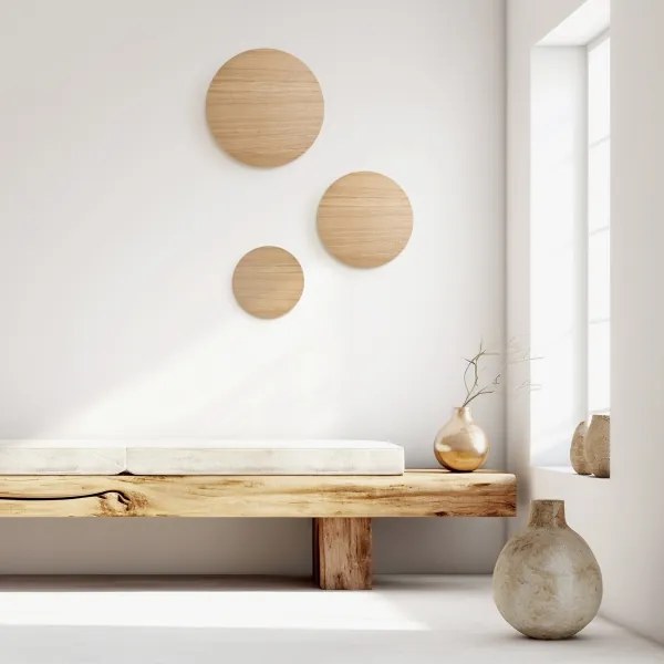 Aplică LUNA 4xG9/8W/230V d. 40 cm maro