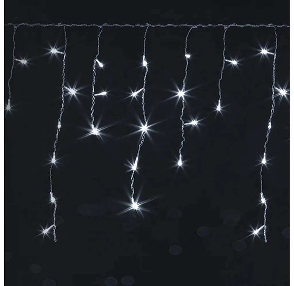 Brilagi - Ghirlandă de Crăciun LED pentru exterior 200xLED/8 funcții 13x0,6m IP44 alb rece