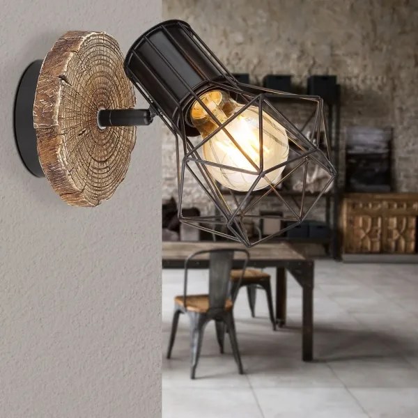 Globo 54017W-1 - Aplica de perete PRISKA 1xE27/60W/230V