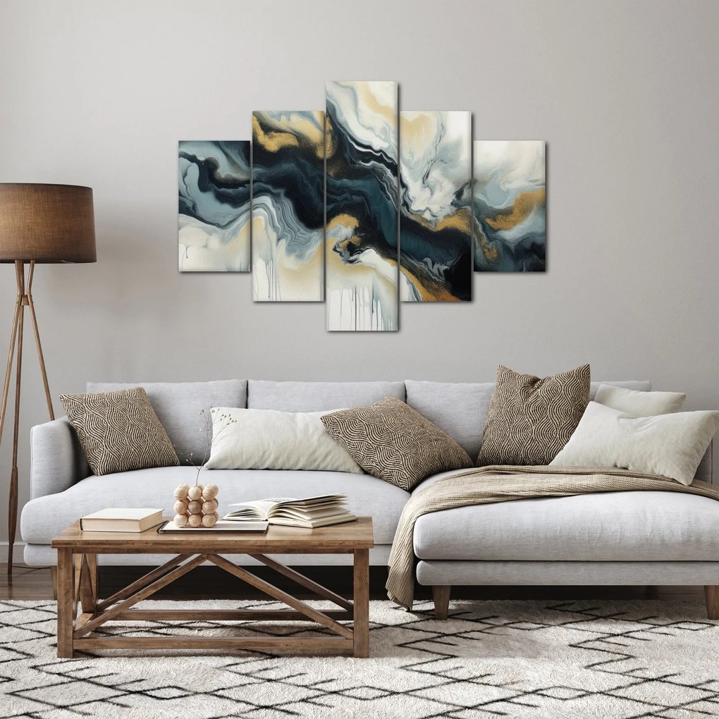 Tablou - Desen marmorat (150x105 cm)