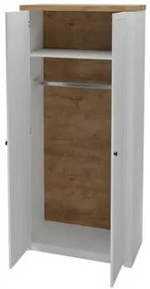 Dulap de haine Patrick PT13 (pin andersen + Stejar lefkas închis). 1122803