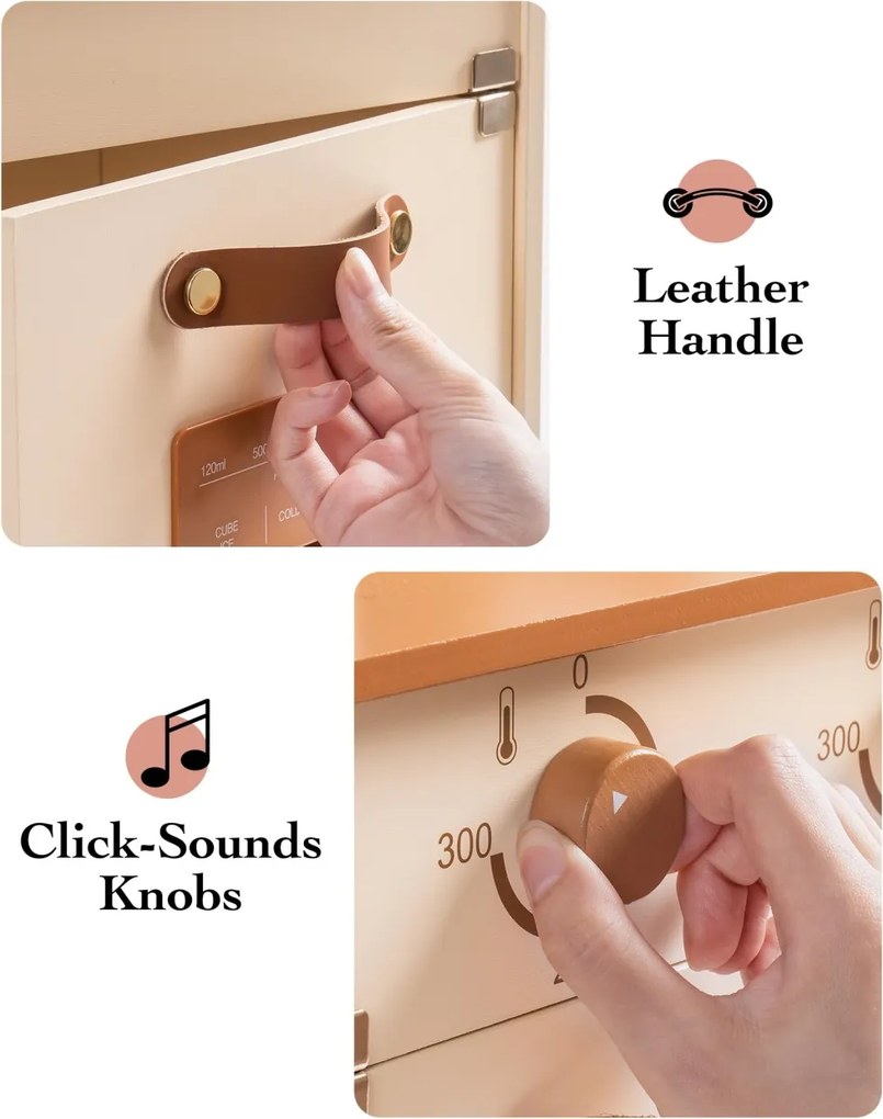 Bucatarie copii din lemn Mocha