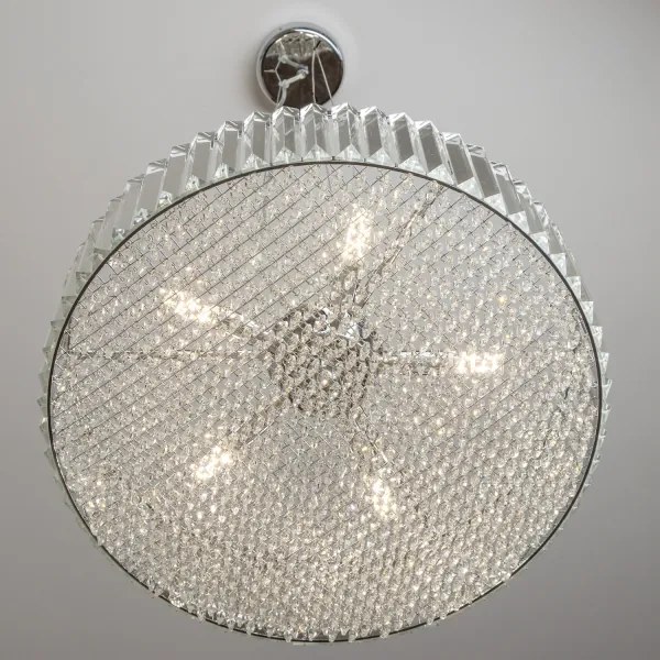 Brilagi - Candelabru cu cristale LED suspendat pe cablu GLAMOUR 5xG9/42W/230V
