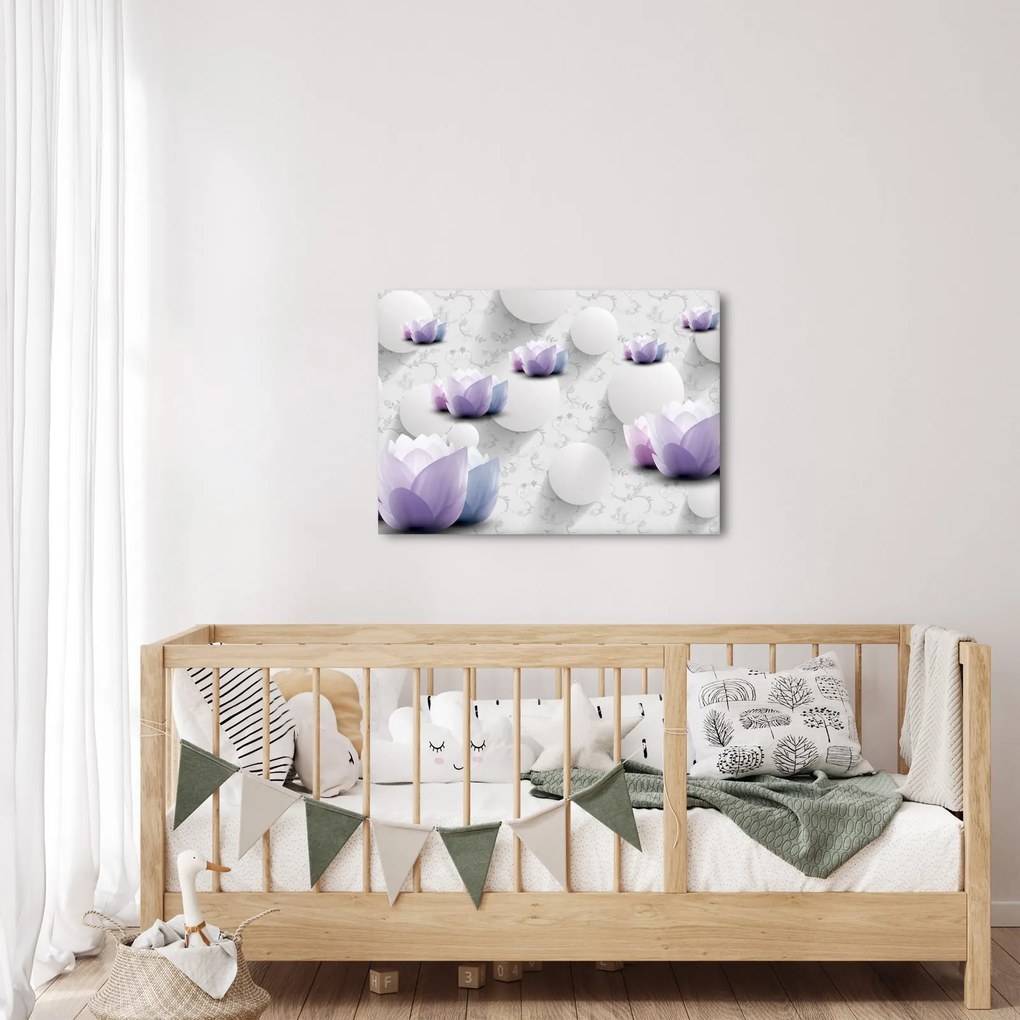 Tablou cu flori (70x50 cm)