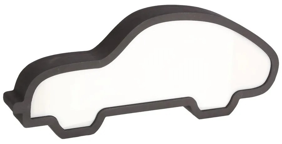 Veioză pentru copii neagră Car – Candellux Lighting