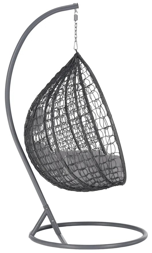 Scaun agăţat, gri, NOLAN NEW