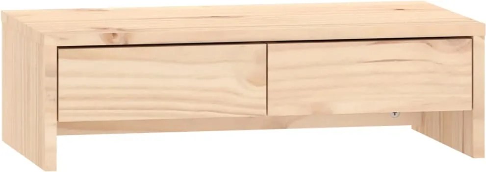 vidaXL Suport pentru monitor, 50x27x15 cm, lemn masiv de pin