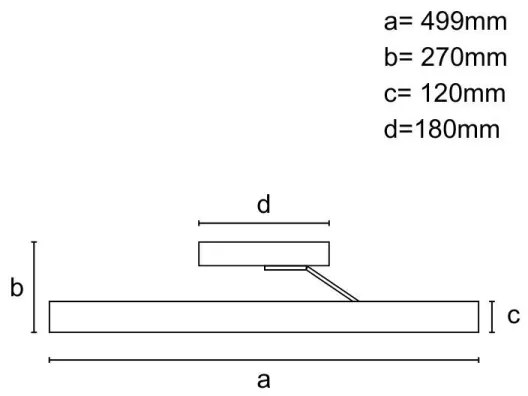 Lustră LED dimabilă aplicată LED/75W/230V 3000-6500K alb + telecomandă