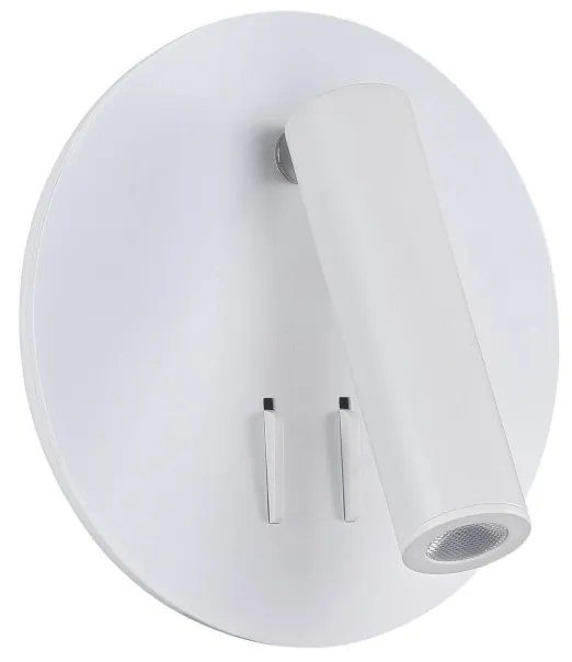 Aplica moderna cu iluminat LED ambiental Ios 176, alb MYC176-WL-01-6W-W