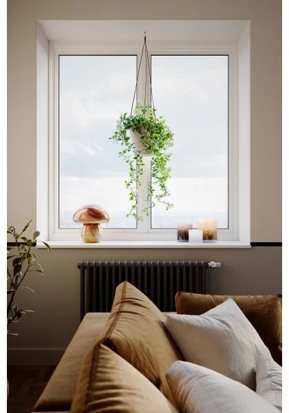 ByRydens 4024540-5507 - Lampă de masă MIRA MUSHROOM 1xE27/8W/230V maro