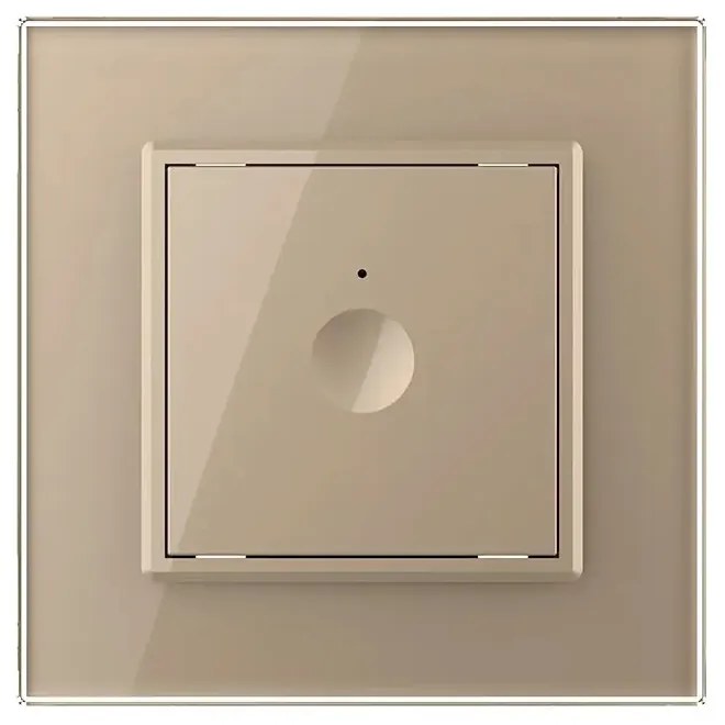 Intrerupator Simplu cu Touch LIVOLO cu Rama din Sticla – Protocol ZigBee EC