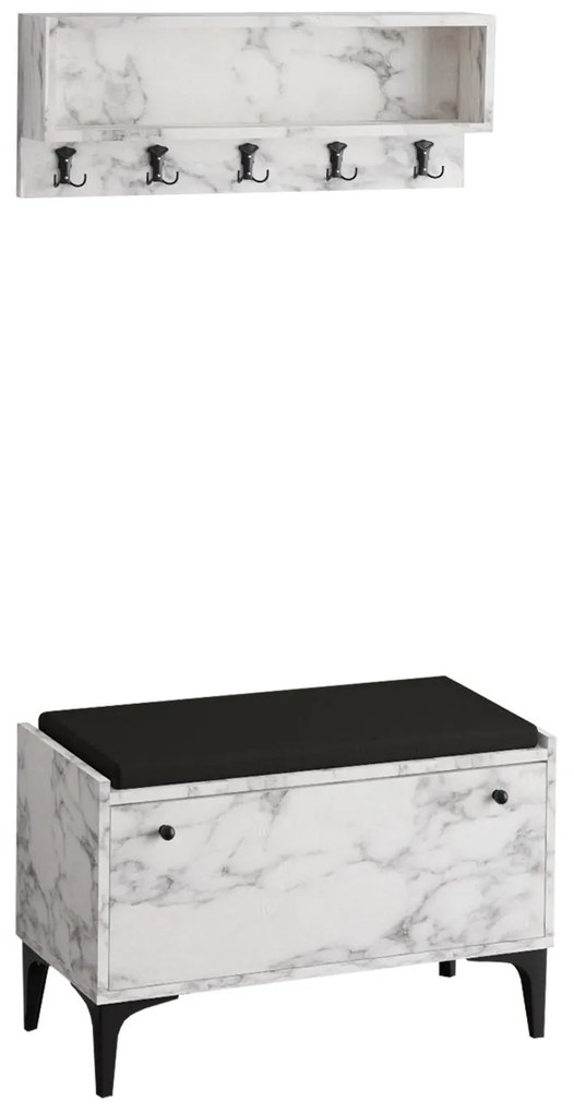Mobilier hol Aliex 10 (marmură carrara). 1102256