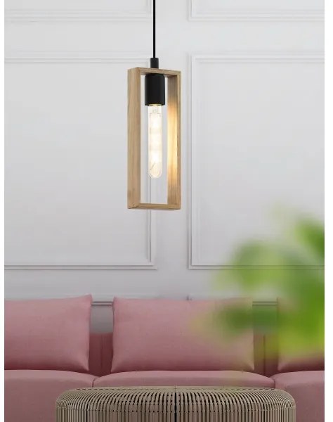 Eglo 44051 - Pendul pe cablu LITTLETON 1xE27/60W/230V