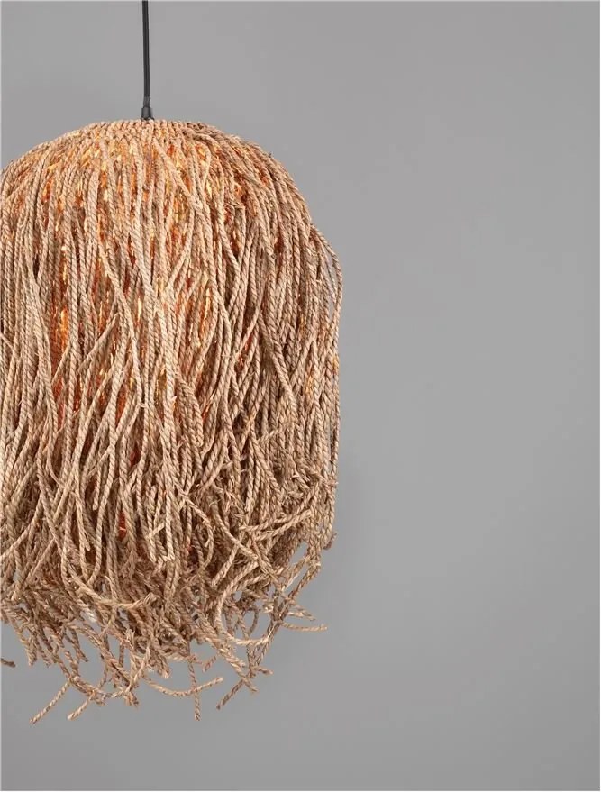 Lustra boho style design natural Hay